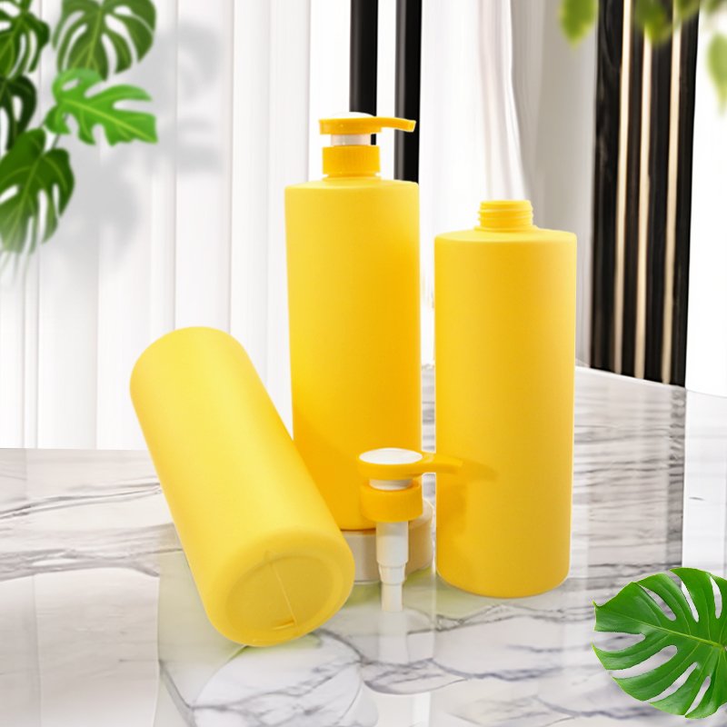 White Round HDPE Pump Bottle - 1000ml